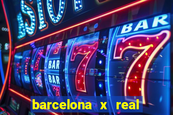 barcelona x real madrid multicanais